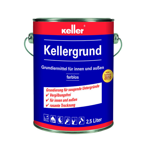 Jaeger Keller Kellergrund 580, farbloser Tiefgrund