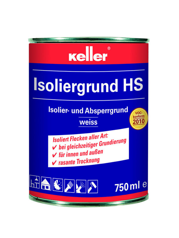 Jaeger Keller Isoliergrund 581HS, Absperrgrund weiss