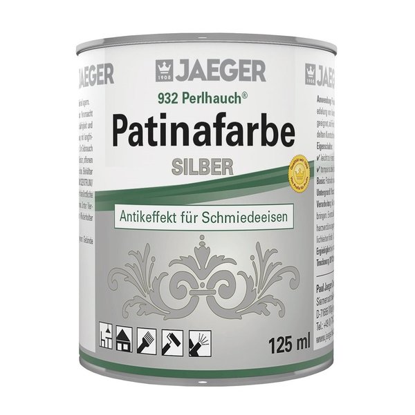 Jaeger Perlhauch Patinafarbe 932, Effektfarbe (125 ml)