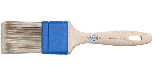 Wistoba Flachpinsel 154050 XII.Stärke, AquaProfi, vollverklebt, 50mm