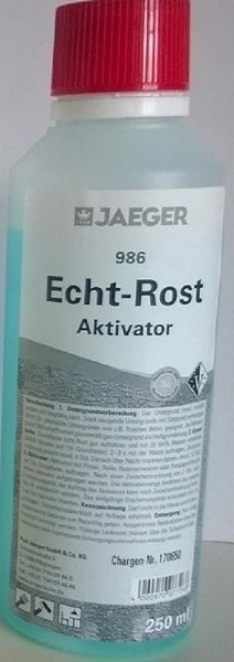 Jaeger Echt-Rost AKTIVATOR transparent (250 ml)